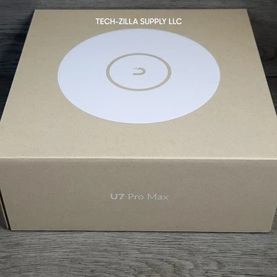 Ubiquiti Unifi Networks U7 Pro Max (U7-Pro-Max-US) Access Point SEALED - Image 1 of 4