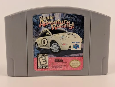 Beetle Adventure Racing (Nintendo 64, 1999) ➡️AUTHENTIC Cartridge Only- Tested - Image 1 of 4