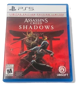 Assassin’s Creed Shadows: Limited Edition (PlayStation 5) PS5 USED No DLC - Picture 1 of 5