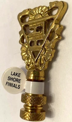 ¡Nuevo! Acabados vintage Lake Shore ¿Latón brillante?/Tono dorado 2,5" #ABR003 Acabado de lámpara Foto 1 de 4