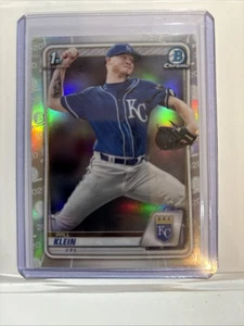 Bowman Chrome 1st Refractor Will Klein RC 2020 #BD-157 5G Dodgers Los Angeles - Imagen 1 de 2
