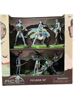 Disney Parks Pandora World of Avatar Na'vi Collectible Figurine Set 6 New w Box - Picture 1 of 5