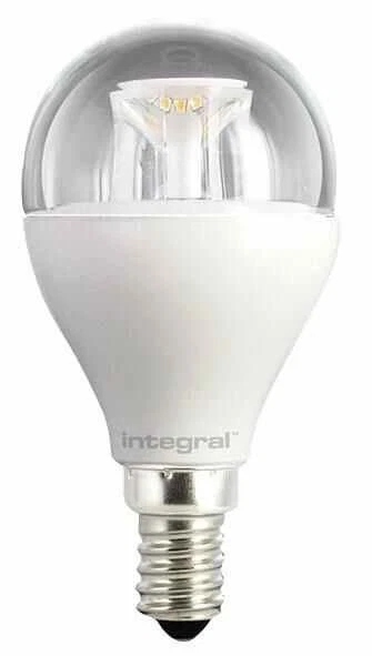 INTEGRAL LED - Mentol LED E14 6W (Bersamaan 40W), Golf Ball, Putih Hangat 470lm - Image 1 of 1
