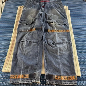 Jeans Vintage Marithe Francois Girbaud Para Hombres 42 Sueltos Carpintero Carga MFG 90s - Imagen 1 de 19