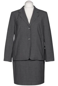 In Linea Anzug Damen Kostüm Set Zweiteiler Gr. EU 42 Wolle Grau #mas9ncu - Bild 1 von 5