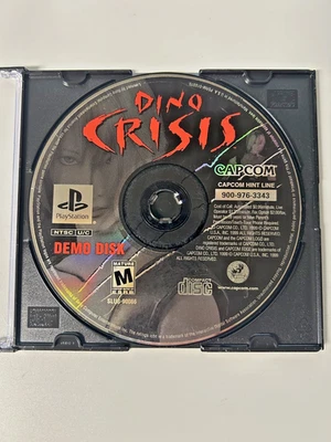Dino Crisis (Sony PlayStation 1, 1999) Demo Disc Only Tested  - Image 1 of 2