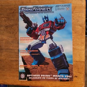 The Official Transformers Collectors Club Magazine Issue #1 Winter 2004 Rare - Bild 1 von 12
