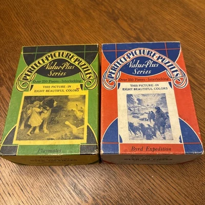 Rompecabezas de 250+ piezas de colección de la era de 1940 con imagen perfecta Foto 1 de 4