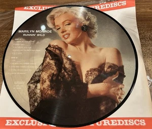 MARILYN MONROE Runnin’ Wild PICTURE DISC Vinyl RECORD 1985 Netherlands - Picture 1 of 5