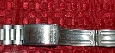 VINTAGE SEIKO 5 ACTUS STAINLESS STEEL BRACELET - image 1 of 4