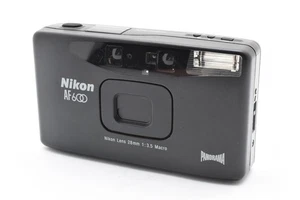 Nikon AF600 Black Panorama 35mm Point & Shoot Film Camera From Japan [Near MINT] - Picture 1 of 17