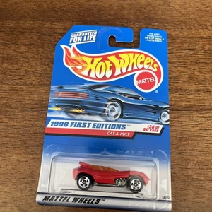 Hot Wheels 1998 First Editions #38 of 40 Cars Cat-A-Pult Collector #681 5 Spoke - Picture 1 of 2