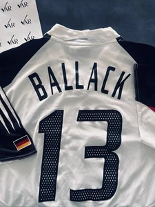 Excellent Genuine Ballack 13 Germany Size XL 2004 Home Football Shirt - Picture 1 of 13