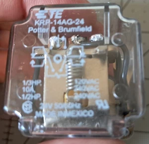 NUEVO - Relé Potter Brumfield KRP-14AG-24 BOBINA 24VAC 11 pines - Imagen 1 de 7