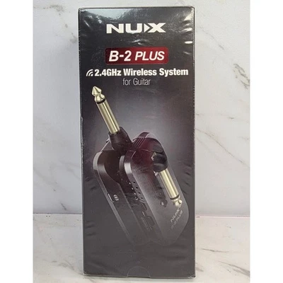 NUX B-2 PLUS 2.4GHz Wireless System for Guitar Digital Transmitter Receiver - Image 1 of 4