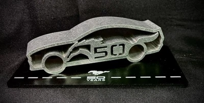 Ford Mustang commemorative 50 Year Aluminum Extrusion - Image 1 of 4
