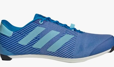 Adidas The Road Zapato Para Hombres Talla 10.5 Azul Rush 3 Bolt Zapatos de Ciclismo de Carretera GY6829 Foto 1 de 4
