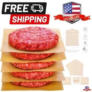 200 unidades de papel pergamino sin blanquear cuadrados 6" x 6", papel de cera antiadherente ella... - Imagen 1 de 7