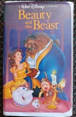 Beauty and the Beast VHS Tape, 1992 Black diamond SEALED with Disney sticker - Image 1 of 4