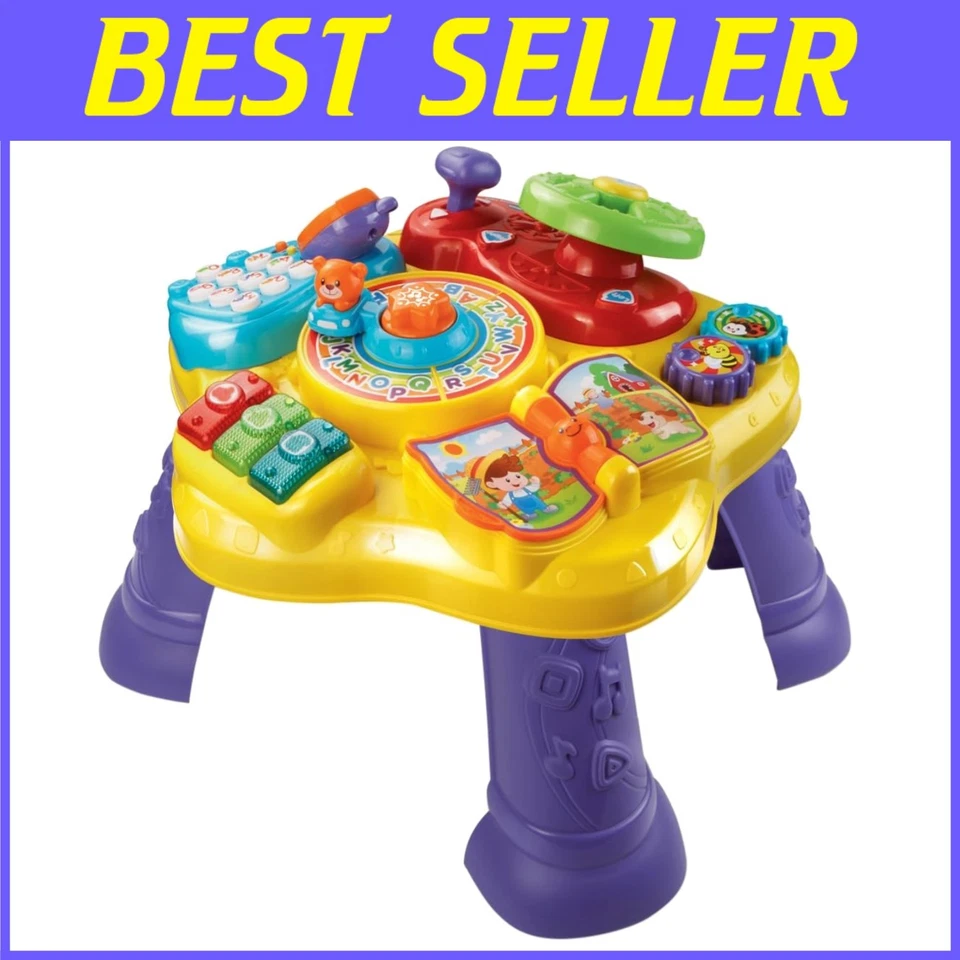 Mesa de actividades interactiva con música y colores Foto 1 de 4