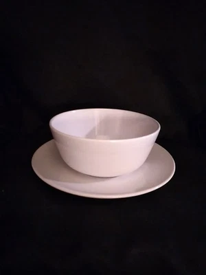 Juego de cuencos y platos Ikea blanco 5,75".                         (209) Foto 1 de 4