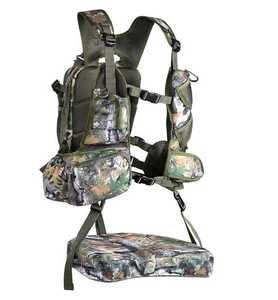 Turkey Hunting Vest, adjustable, Detachable Seat, Multiple pockets, lanyards - Picture 1 of 14
