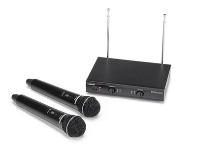 Stage 200 Dual Handheld Dynamic Wireless Microphone System (Group B) - Image 1 of 4