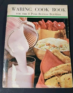 Vintage 1960's Waring Cook Book 8 Push Button Blender Cookbook - Bild 1 von 7