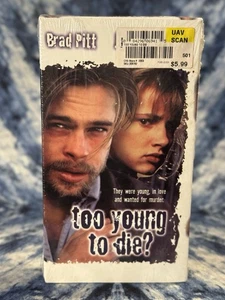 Too Young To Die? (VHS 1990) ~SEALED~ Brad Pitt & Juliette Lewis Crime Drama - Picture 1 of 5