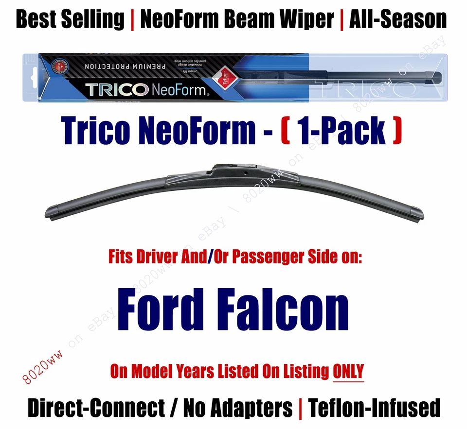 Limpiaparabrisas Super Premium NeoForm (cantidad 1) para Ford Falcon 16160 1970 Foto 1 de 1