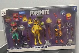 Fortnite Legendary Series Trio Mode Peely, Tomatohead & Beef Boss 6 Inch New - Picture 1 of 3
