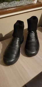 BNIB Genuine Gucci mens black ankle rollover trim boots size: 9 RRP: £699 - Picture 1 of 12