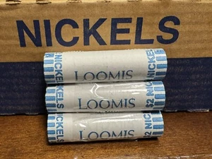 1 Unopened Bank/Mint Wrapped Roll of Nickels - Possible, Silver, Errors, Rares! - Picture 1 of 3