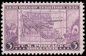 US Stamp #783 - 1936 3¢ Oregon Centennial, EzGrade™ VG, MNH New Stamp - Picture 1 of 3