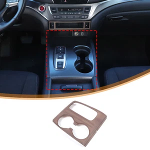 Pear Wood Grain Car Gear Shifter Panel Cup Holder Trim For Honda Pilot 2016-2022 - Picture 1 of 10