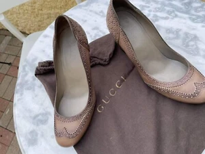 Gucci high heels 38 braun Np 650.- - Bild 1 von 8