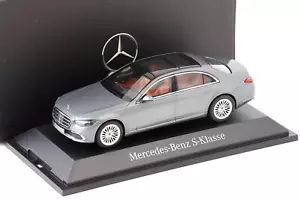 1:43 Herpa Mercedes Clase S V223 gris selenita VERSIÓN DE DISTRIBUIDOR - Imagen 1 de 3