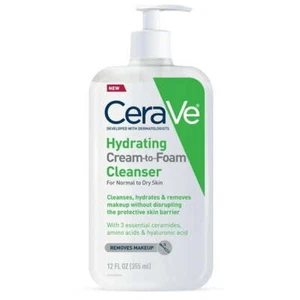 Limpiador hidratante en crema para espuma Cerave 12 fl oz - Imagen 1 de 1