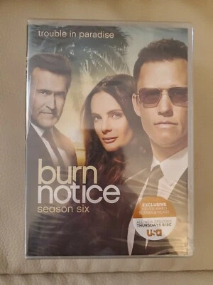 Burn Notice Series 1-6 set Seasons 1 2 3 4 5 6 DVD Authentic New Sealed - Image 1 of 4