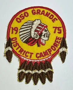 Oso Grande 1975 Distrito Camporee Texas Boy Scout BC6 - Imagen 1 de 1