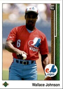 1989 Upper Deck Wallace Johnson Montreal Expos #124
