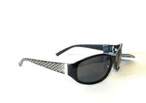 EO EXTREME OPTIKS STREAM BLACK GOLD POLARIZED SUNGLASSES RETRO PIMP WRAP 5-52255 - Picture 1 of 4
