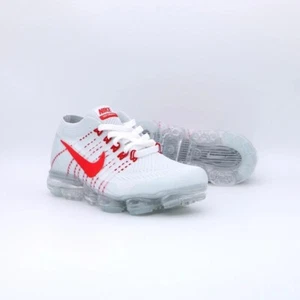 NUEVO Nike Air VaporMax Flyknit 2 Blanco Rojo Zapatos Para Hombre Envío Gratis - Imagen 1 de 6