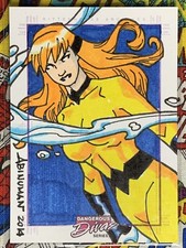 Dangerous Divas 2 SketchaFEX Sketch Card Crystal Artist: Judd Abinuman