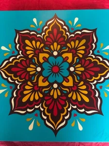 Ernesto Yerena Bloom -Original Fine Art HPM Stencil on Wood- Signed #/15 ltd.ed. - Picture 1 of 6