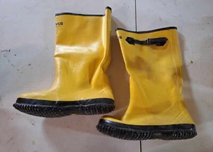 Servus by Honeywell Yellow Rubber Overboot Boots Men's 9 - Picture 1 of 4