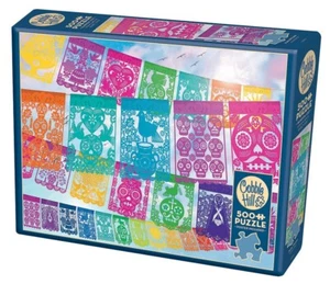 Rompecabezas Papel Picado 500 piezas Cobble Hill nuevo - Imagen 1 de 3