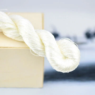 437yards Mulberry Silk Thread Hand Embroidery Floss Cross Stitch Weaving Strings - Image 1 of 4