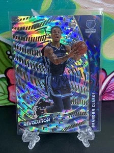 BRANDON CLARKE 2019-20 REVOLUTION FRACTAL PARALLEL 2nd Year #48 Mem GRIZZLIES - Picture 1 of 3