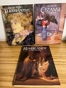 Art Books - Rembrandt Cezanne, & Lautrec by Gallery Books - HB 3 - Foto 1 di 13
